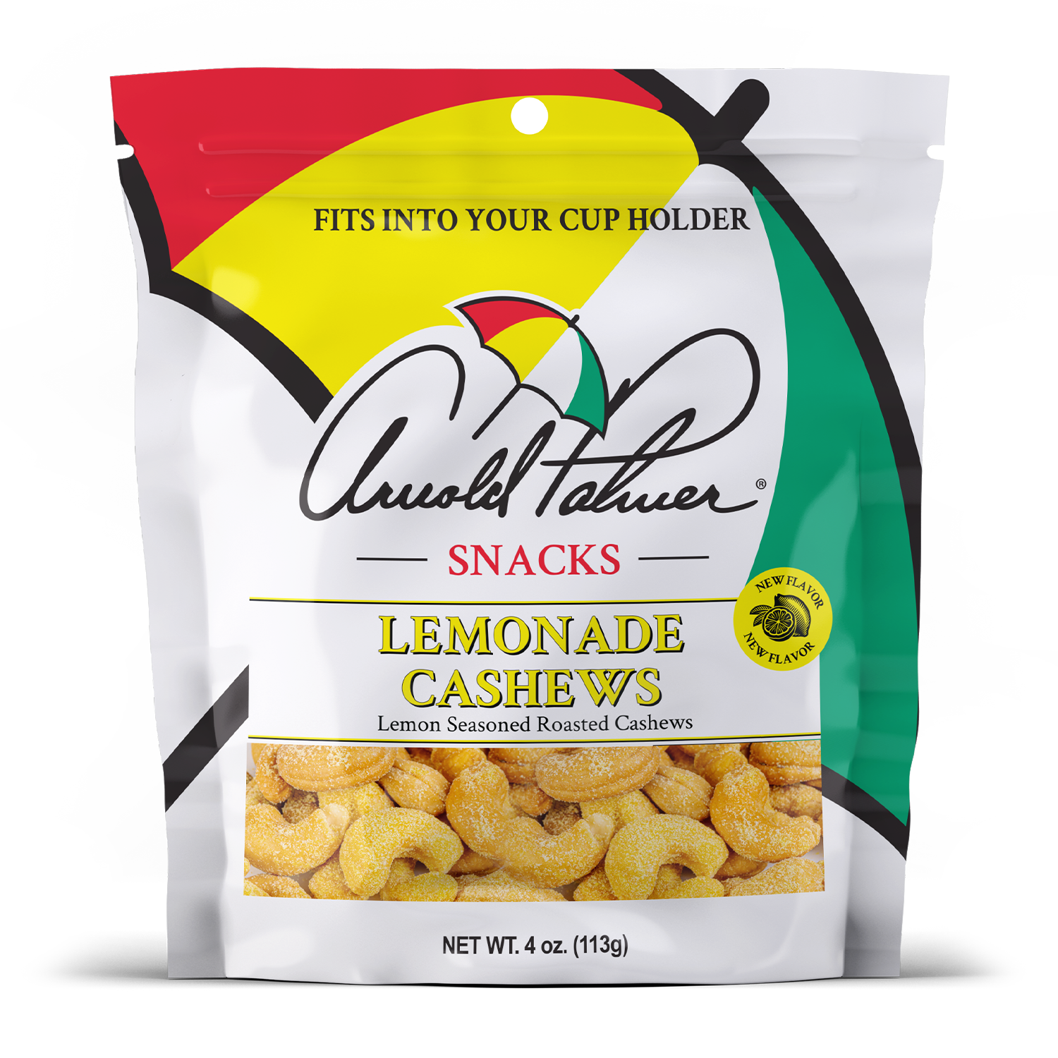 Wholesale - Lemonade Cashews - Cupholder Bags - 36ct